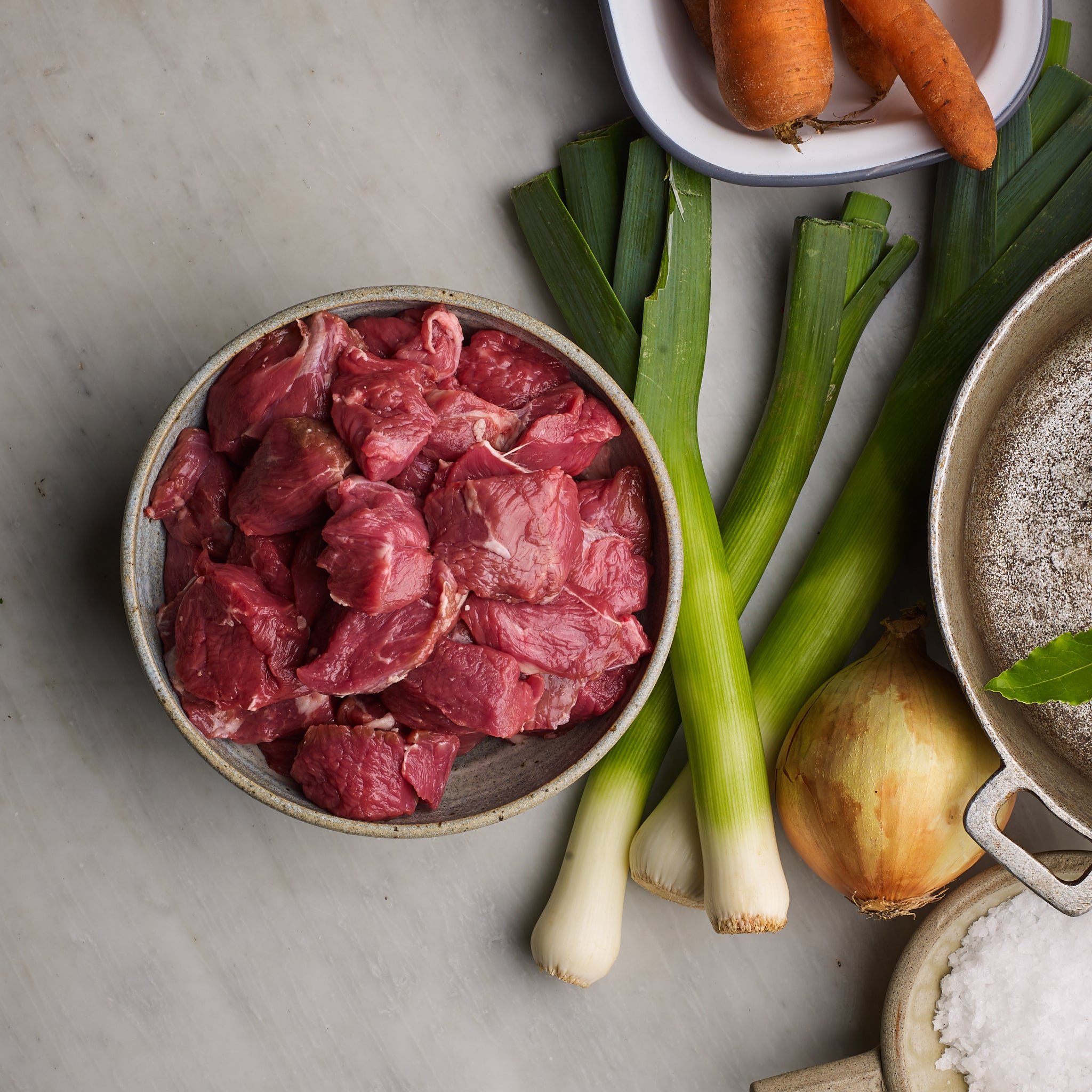 Diced Stewing Beef – Ethical Meat
