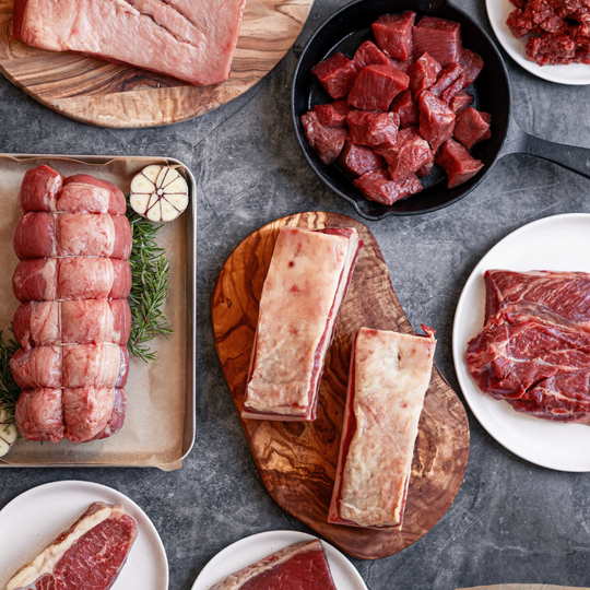 FARM BOX: Courteenhall Farm Traditional Hereford Beef by The Ethical Butcher
