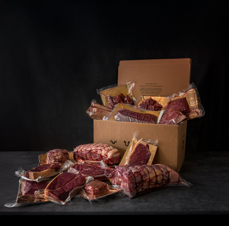 FARM BOX: Weston Park Farm Beef Shorthorn by The Ethical Butcher