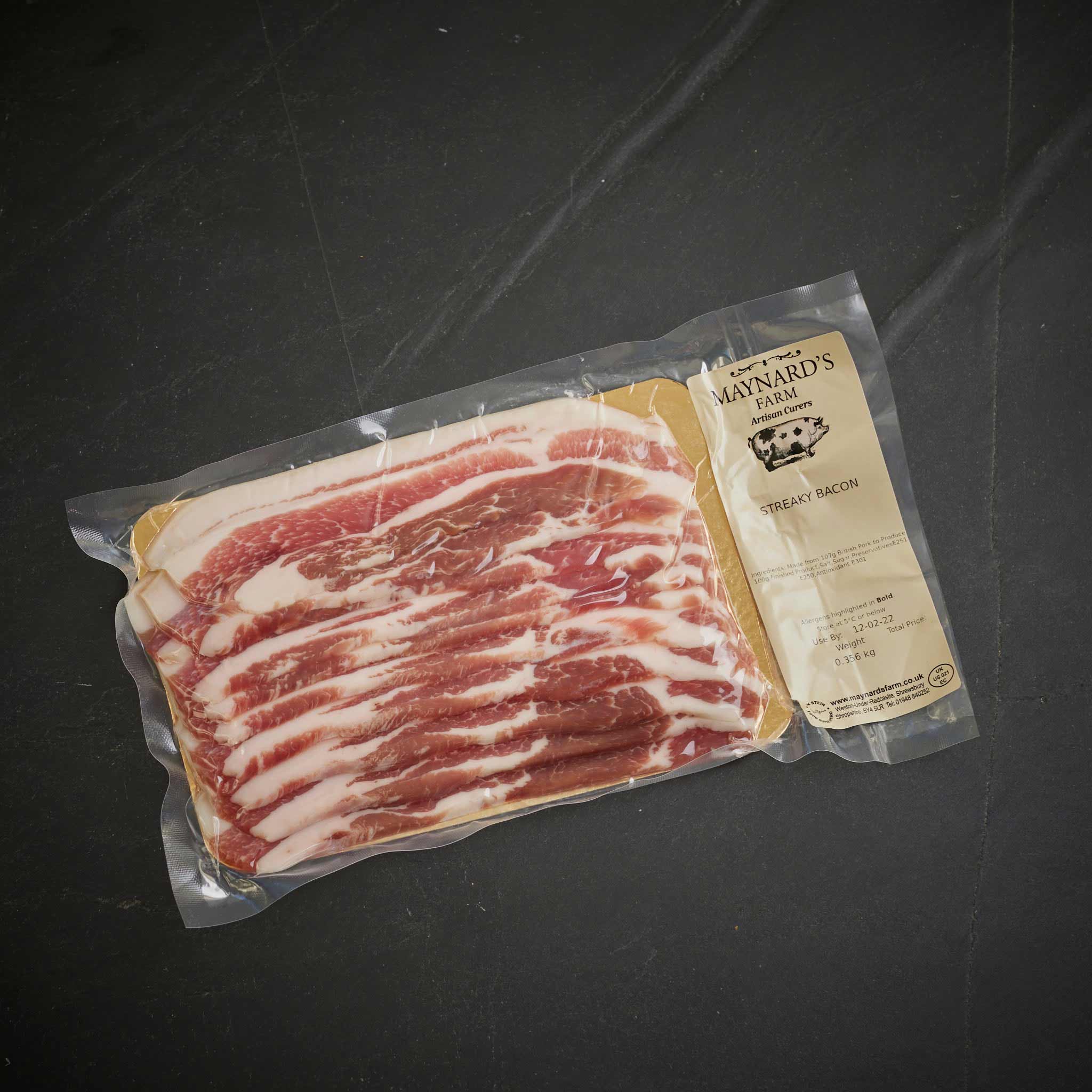 Green Streaky Bacon from The Ethical Butcher