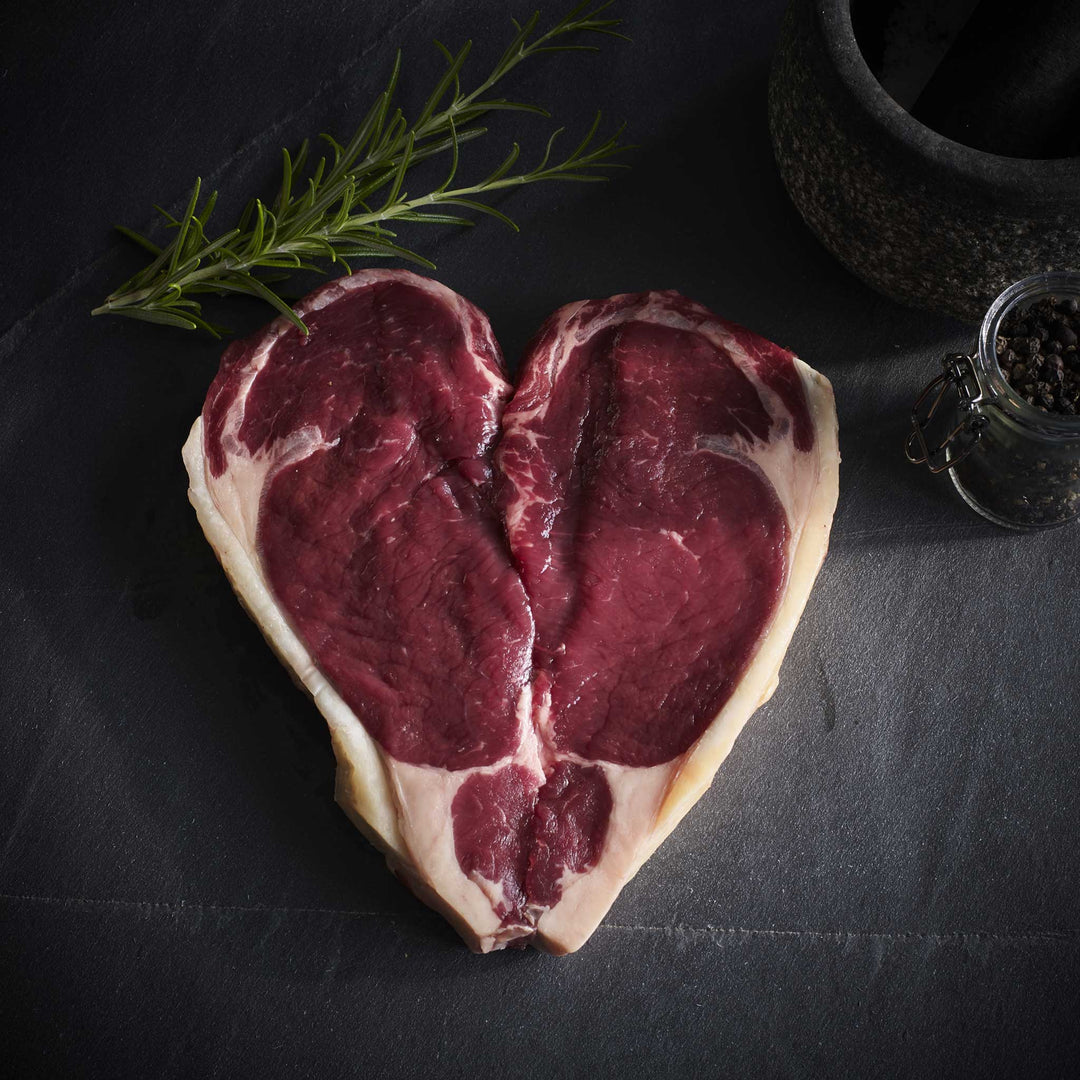 Valentine's Sirloin Steaks from The Ethical Butcher